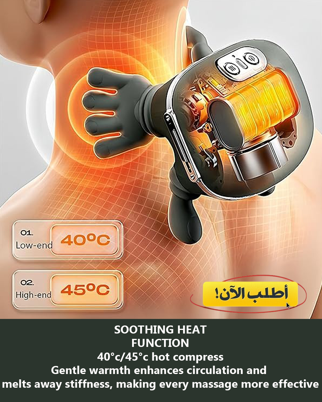 Electric Neck and Body Massage (تدليك كهربائي للرقبة والجسم)