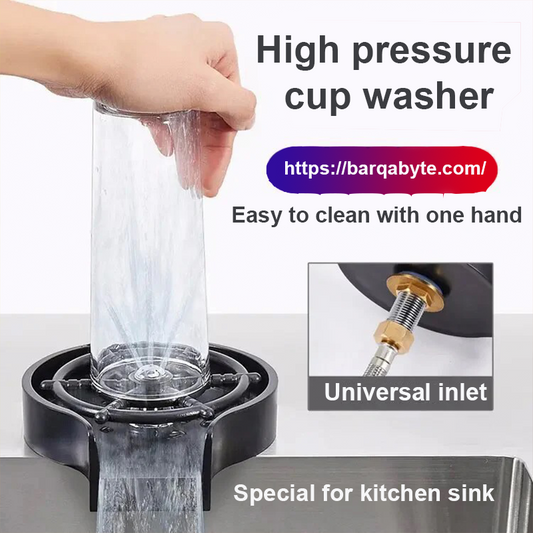 High-Pressure Sink Cup Washer