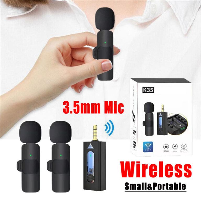 Smart Wireless Lavalier Microphone