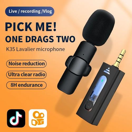 Smart Wireless Lavalier Microphone