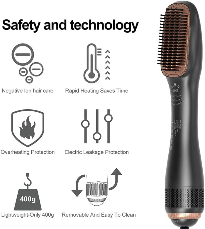 Hair dryer/styler Brush